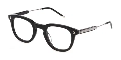 Lozza Vl4312 Sorrento 3 0700 Men's Glasses Black Size 48 - Free Lenses - Blue Light Block Available