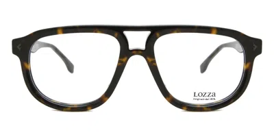 Lozza Vl4330 Zilo 2.0 722y Men's Glasses Tortoiseshell Size 55 - Free Lenses - Blue Light Block Available