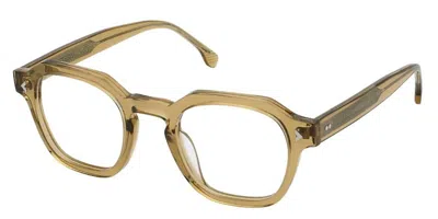 Lozza Vl4344 Positano 6 0913 Men's Glasses Brown Size 49 - Free Lenses - Blue Light Block Available