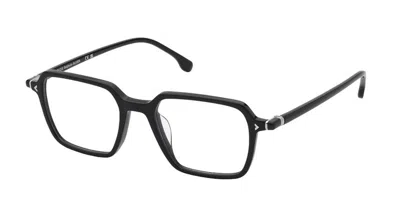 Lozza Vl4351 Roma 7 0700 Occhiali Da Vista Neri Per Uomo (solo Montatura) In Black