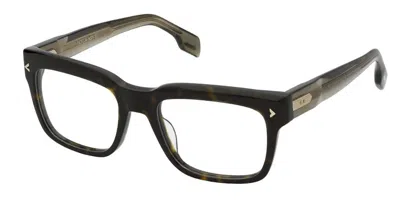 Lozza Vl4356m Adagio 2 0722 Occhiali Da Vista Tartarugatishell Per Uomo (solo Montatura) In Brown