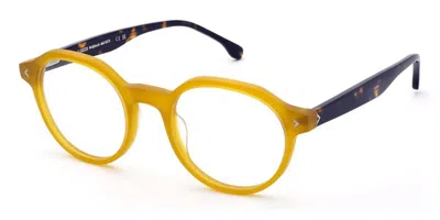 Lozza Vl4385 6m3m Occhiali Da Vista Gialli Per Uomo (solo Montatura)