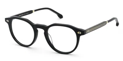 Lozza Vl4403 Luis Figo 0700 Occhiali Da Vista Neri Per Uomo (solo Montatura) In Black