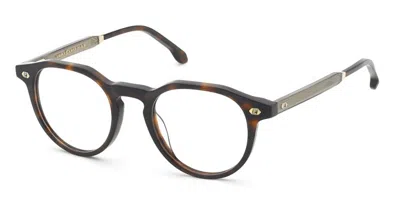 Lozza Vl4403 Luis Figo 0714 Occhiali Da Vista Tartarugatishell Per Uomo (solo Montatura) In Brown