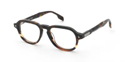 Lozza Vl4410m Rapsodia 1 Arte 0773 Men's Glasses Tortoiseshell Size 51 - Free Lenses - Blue Light Block Av In Brown
