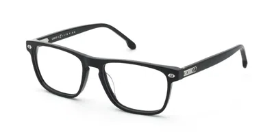 Lozza Vl4413 Luis Figo 0700 Men's Glasses Black Size 56 - Free Lenses - Blue Light Block Available In Yellow