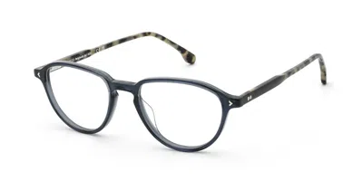 Lozza Vl4424 Capalbio 3 0w47 Men's Glasses Blue Size 50 - Free Lenses - Blue Light Block Available In Gray