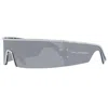 Lozza Gray Women Sunglasses In Silver