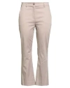 L.p. Di L. Pucci L. P. Di L. Pucci Woman Pants Beige Size 8 Cotton, Elastane In Sand