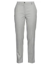 L.p. Di L. Pucci L. P. Di L. Pucci Woman Pants Grey Size 6 Polyester, Viscose, Elastane In Grey