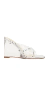 Lpa Andre Wedge In Metallic Silver