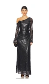 Lpa Aniella Gown In Black