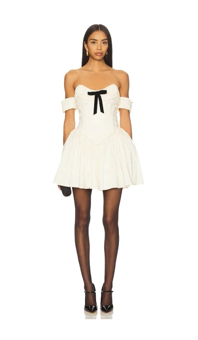 Lpa Audrea Mini Dress In White