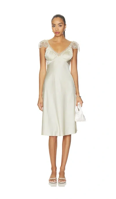 Lpa Audri Dress In White