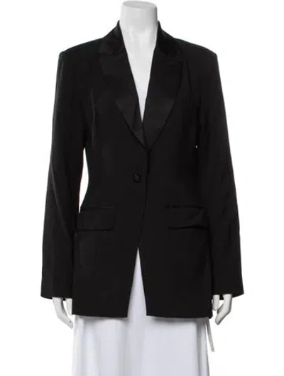 Pre-owned Lpa Blazer In Black