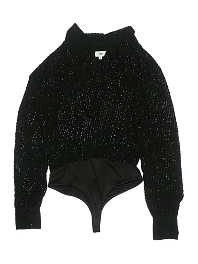 Pre-owned Lpa Bodysuit In Black