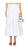 Lpa Brigette Midi Skirt In Multi