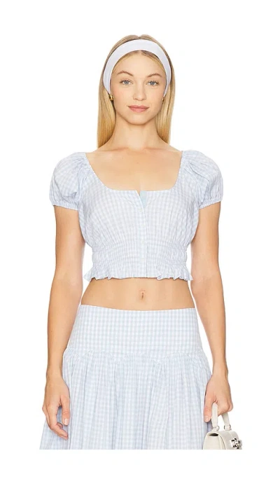 Lpa Brigette Top In Blue