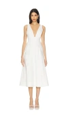 Lpa Brooke Midi Dress In 象牙白