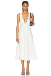 Lpa Brooke Midi Dress In Ivory