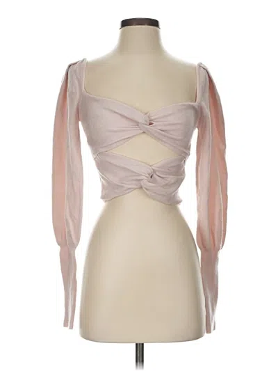 Pre-owned Lpa Cardigan Sweater In Pink