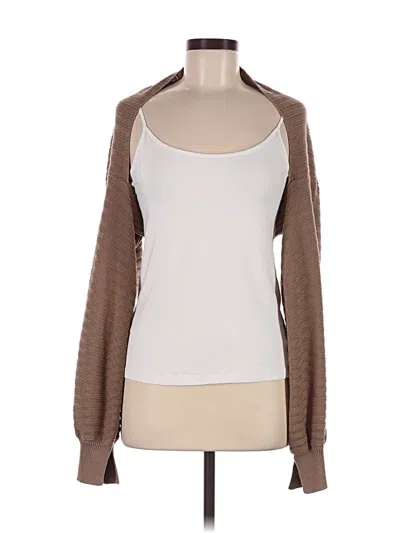 Pre-owned Lpa Cardigan Sweater In Tan