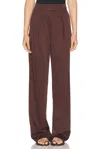 Lpa Carlotta Pant In Dark Brown