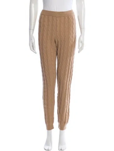 Pre-owned Lpa Cashmere Straight Leg Pants In Neutral