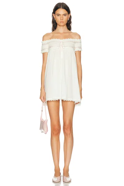 Lpa Cassia Mini Dress In White