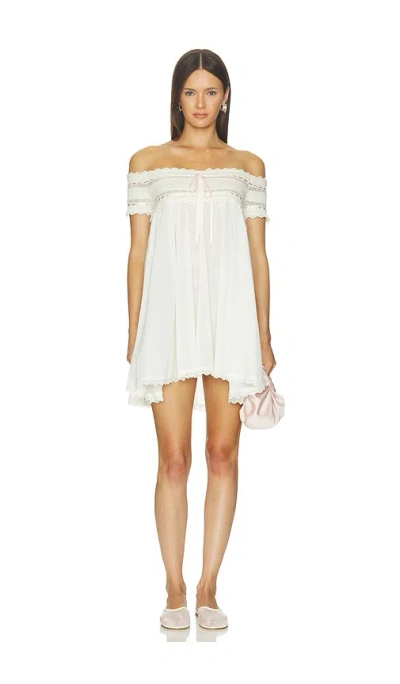 Lpa Cassia Mini Dress In White