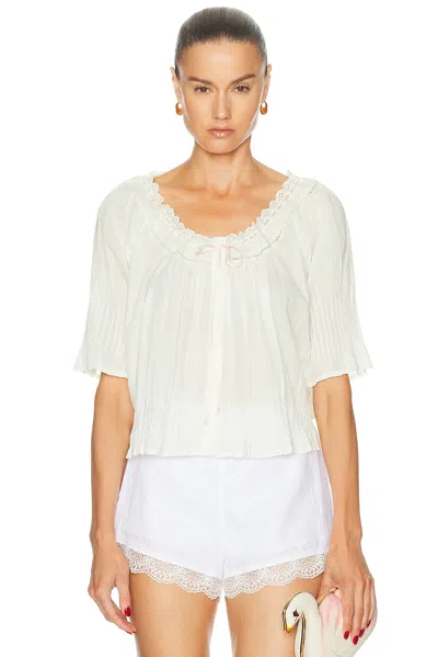 Lpa Cassia Top In White