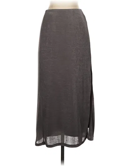 Pre-owned Lpa Casual Skirt In Gray