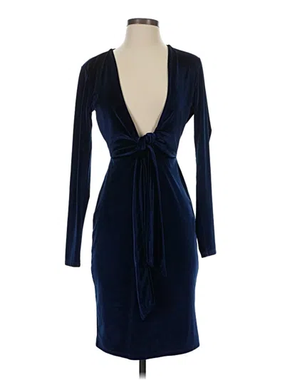 Pre-owned Lpa Cocktail Dress In Blue