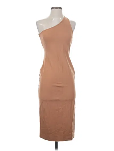 Pre-owned Lpa Cocktail Dress In Brown