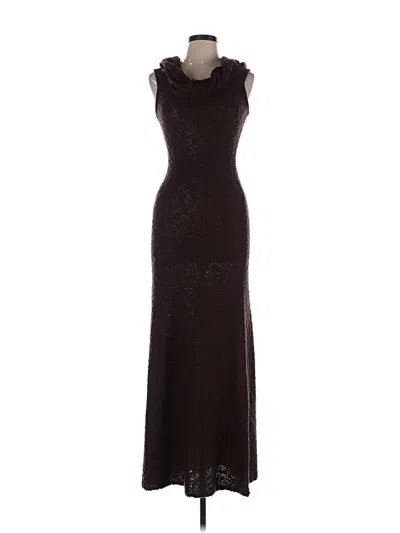 Pre-owned Lpa Cocktail Dress In Brown