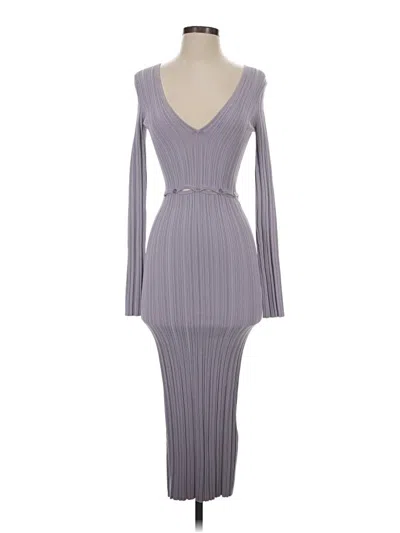 Pre-owned Lpa Cocktail Dress In Gray