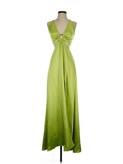 Pre-owned Lpa Cocktail Dress In Green
