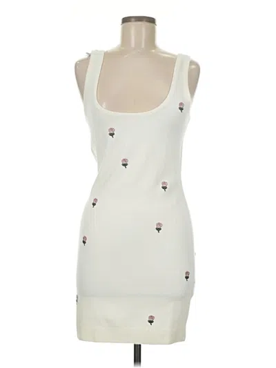 Pre-owned Lpa Cocktail Dress In White