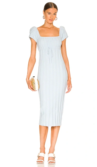 Lpa Coco Dress In Baby Blue