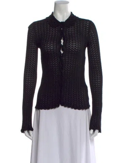 Pre-owned Lpa Crew Neck Sweater In Black