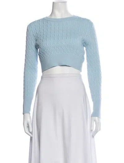Pre-owned Lpa Crew Neck Sweater In Blue