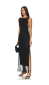 Lpa Deva Maxi Dress In 블랙