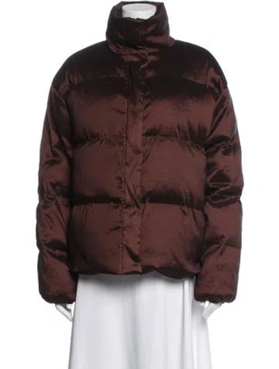 Pre-owned Lpa Down Jacket In Brown