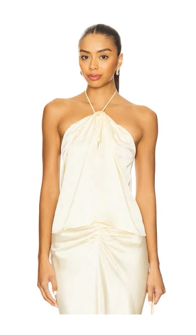 Lpa Elinor Halter Top In Neutral