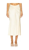 Lpa Elinor Midi Skirt In Neutral