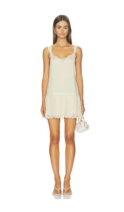 Lpa Gracie Mini Dress In White