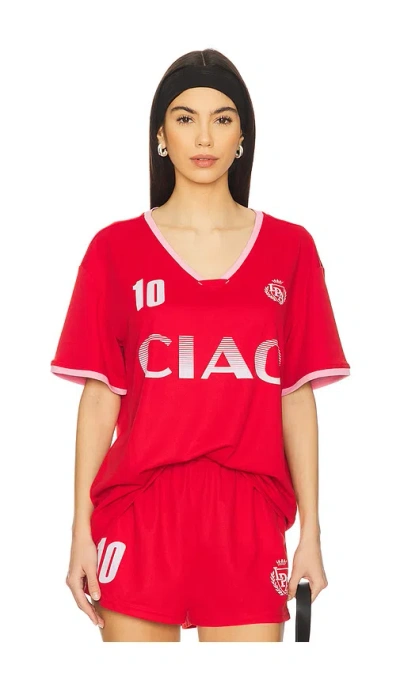Lpa Halsey Jersey In 红色
