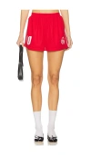Lpa Halsey Short In Red