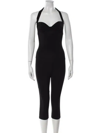 Pre-owned Lpa Halterneck Jumpsuit W/ Tags In Black