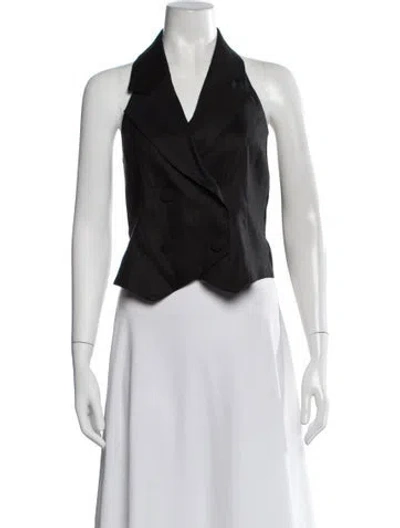 Pre-owned Lpa Halterneck Sleeveless Top W/ Tags In Black